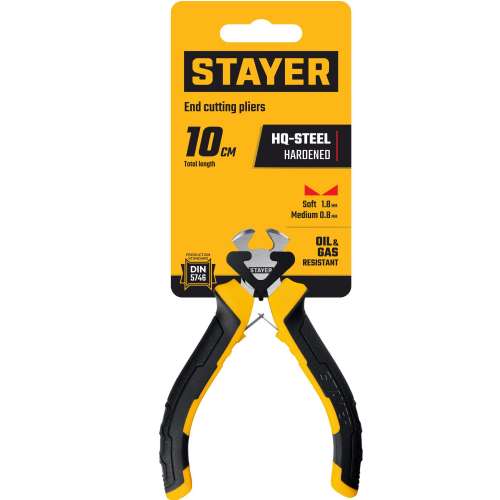 МИНИ-кусачки торцевые 100 мм  STAYER (2218-7)
