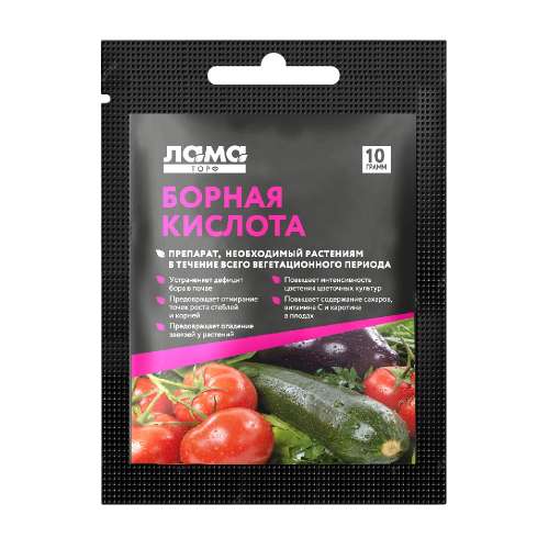 Борная кислота 50 г (Лама торф)