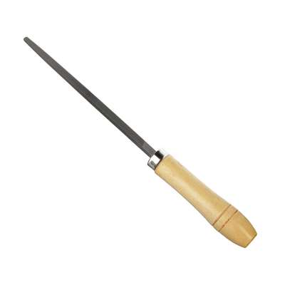 Напильник трехгранный 150 мм, деревянная ручка Сибртех (16023)