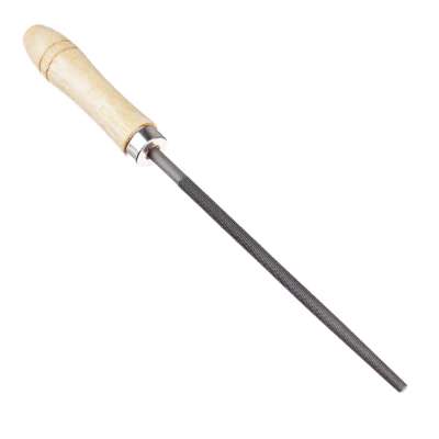 Напильник круглый 150 мм, деревянная ручка СИБРТЕХ (16123)
