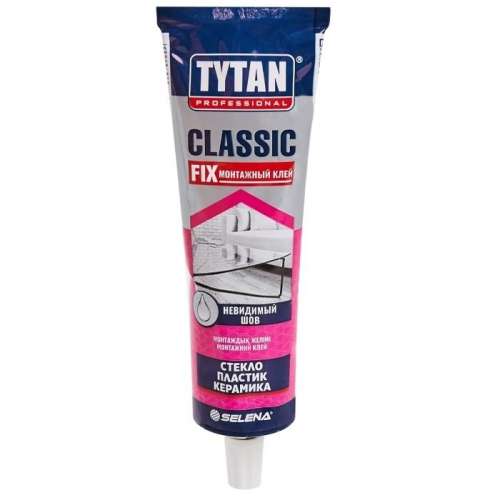 Клей монтажный "Tytan Classic Fix" прозрачный 100 мл