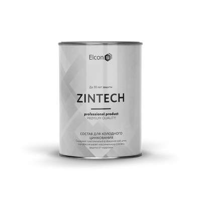 Состав для холодного цинкования ZINTECH 1 кг (Элкон) банка