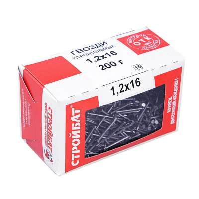 Гвозди 1,2 * 16 (0,2 кг)