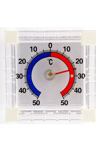 Термометр наружный "ТББ" биметаллический квадратный