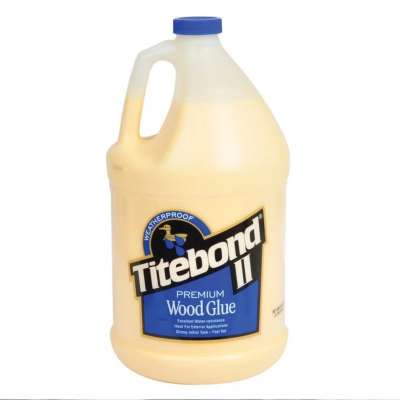 Клей для дерева "Titebond Premium" желтый, водостойкий 3.785 л (синяя этикетка)