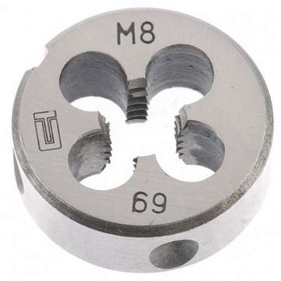 Плашка М 8 * 1,25 Сибртех (77020)