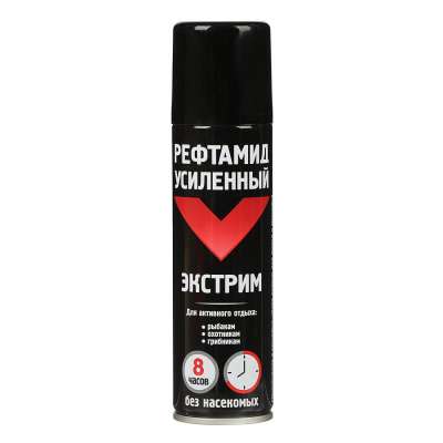 Аэрозоль РЕФТАМИД  ЭКСТРИМ Усиленный 150 мл (черный)