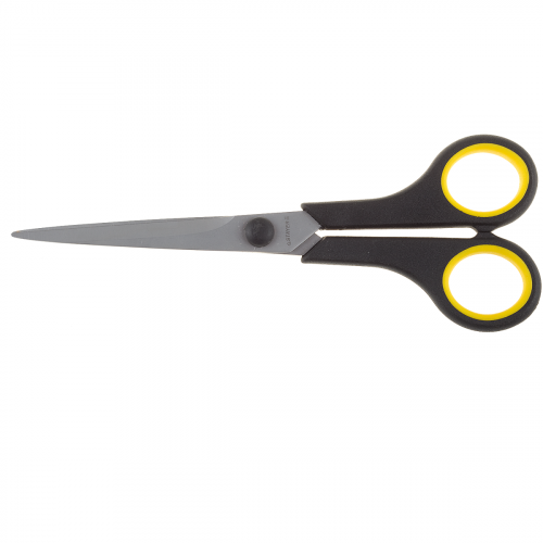 Ножницы хозяйственные, двухкомпонентные ручки 17,5 см STAYER (40465-18)