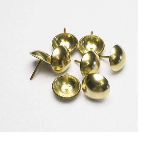 Гвозди декоративные золото 100 шт (Alpuso)