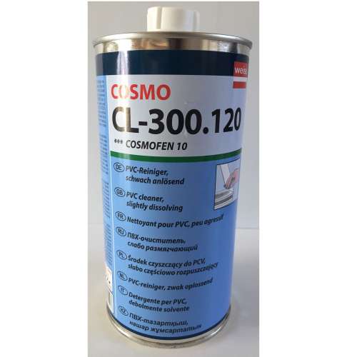 Очиститель COSMO CL-300.120 для ПВХ слабо размягчающий 1 л (Cosmofen 10)