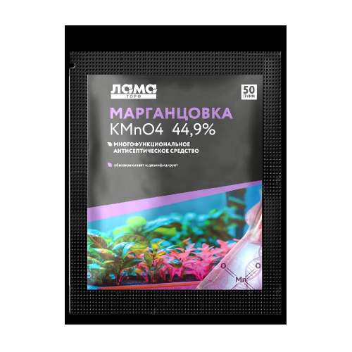 Марганцовка 50 г (Лама Торф)