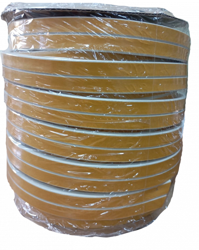 Уплотнитель с/кл  D-профиль  12*10 мм  белый  50 м  (GERM FOAM)