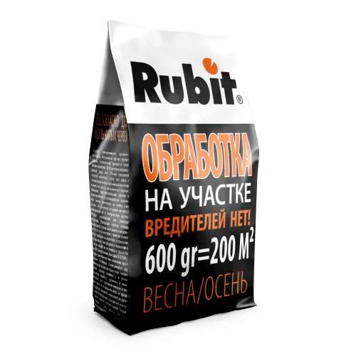 Гранулы Рубит РОФАТОКС обработка участка от вредителей 600 г