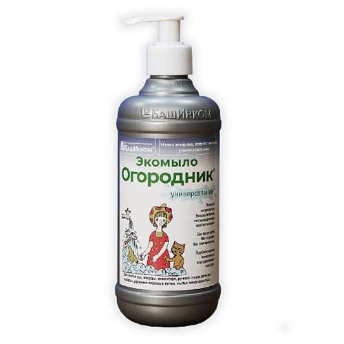 Экомыло "Огородник" универсальное 500 мл (дозатор)